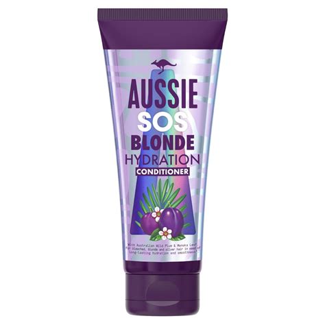 Aussie Sos Blonde Hydration Od Ywka Do W Os W Blond Ml Sklep Empik