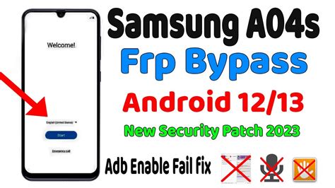 Samsung A S Frp Bypass Android Sm F Google Account Remove New