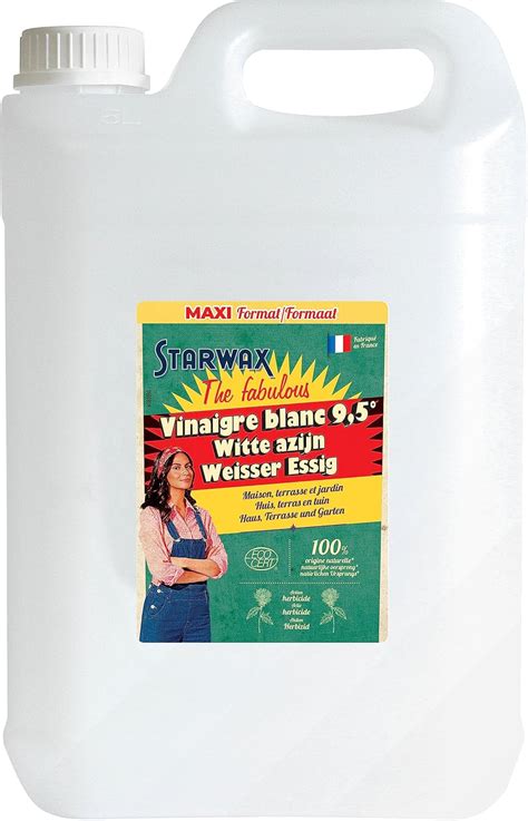 STARWAX The Fabulous Vinaigre Blanc Ménager 9 5 Produit d