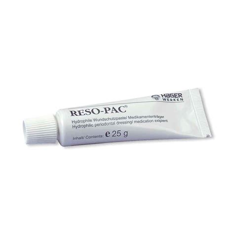 Reso-Pac Periodontal Dressing & Medication Excipient