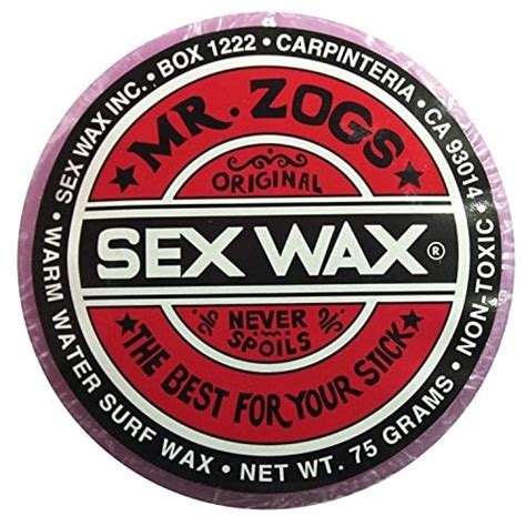 Mr Zogs Original Sex Wax Warm Water Temperature