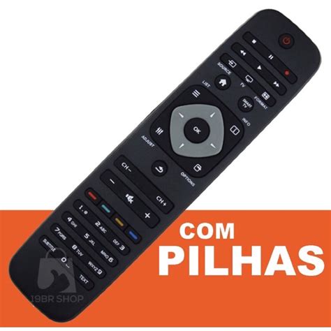 Controle Tv Philips Smart Universal Lcd Led Shopee Brasil