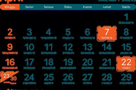 Kalender Jawa Hari Rabu Pon 12 April 2023 Weton Rabu Pon Inilah Penjelasan Dari Sifat Baik Dan