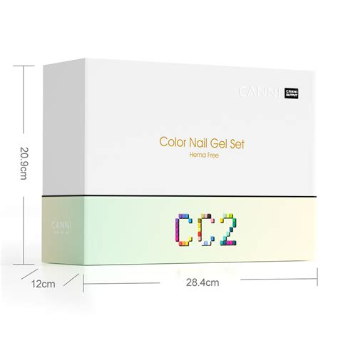 Cc2 Hema Free 30pcs Gel Polish Kit Canni Official