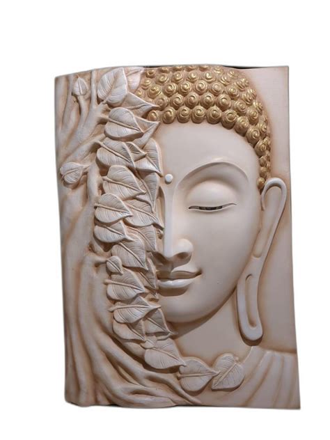 Polished Lord Budhha Frp Wall Mural For Home Decor At Rs Sq Ft In