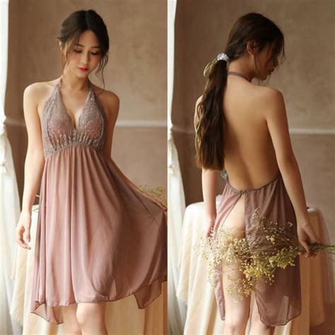 Jual Sexy Lingerie Premium Bahan Sutra Lace Lembut Model Terbuka Di Belakang Shopee Indonesia