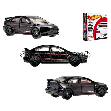 Hot Wheels LOOSE 2008 Lancer Evolution 08 Themed Multipack 6 Pack 2022 Japanese Car Culture