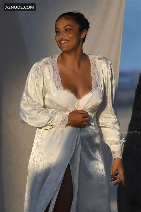 Devyn Garcia Sexy Poses In Lingerie Showing Off Her Curvy Body During A Photoshoot In Miami AZNude