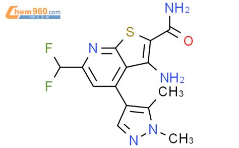 Amino Difluoromethyl Dimethyl H Pyrazol Yl Thieno