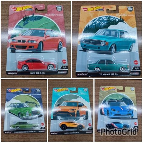 Jual Hot Wheels AutoStrasse Auto Strasse Mercedes Benz Sel Lamborghini Urus Volvo