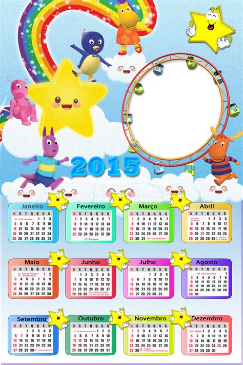 Calendarios Infantiles Personalizados Para Imprimir Gratis Calendario