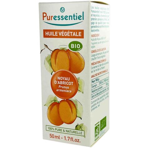 Puressentiel Huile Végétale Noyau d Abricot Bio Soin