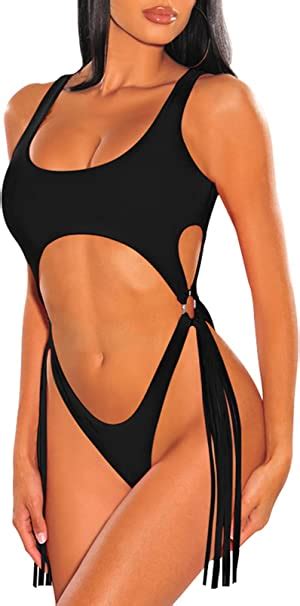 Sovoyontee Women S Sexy One Piece Swimsuits Bikini Bathing Suit At Amazon Womens Clothing Store