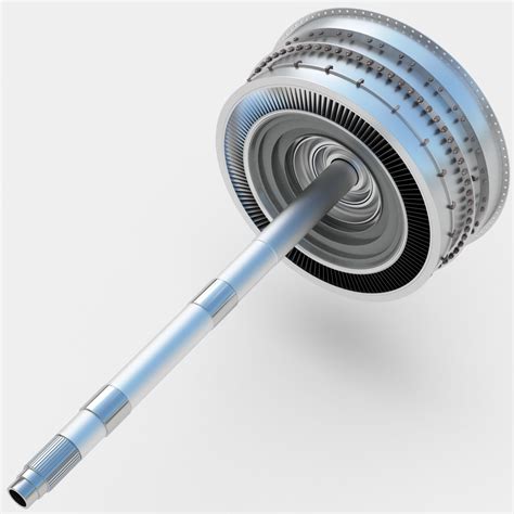 Самолет реактивная турбина 2 3D Модель $79 - .3ds .c4d .ma .max .obj ...