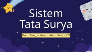 materi siswa kelas  sistem tata suryapptx