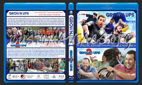 Grown Ups Grown Ups 2 Double Blu Ray Cover Dvd Covers And Labels By
