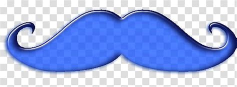 MOUSTACHES Blue Mustache Transparent Background PNG Clipart HiClipart