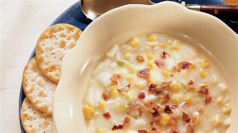 Quick Potato And Corn Chowder Recipe From