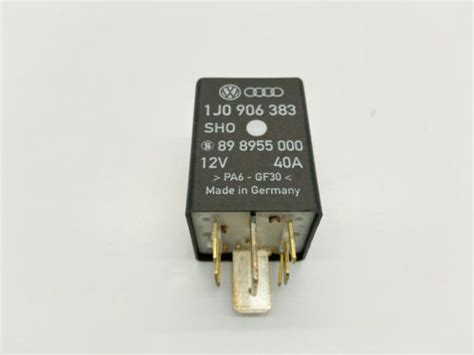 AUDI A4 VOLKSWAGEN JETTA GOLF PASSAT BEETLE Fuel Pump Relay 1J0906383 ...
