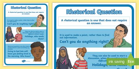 Rhetorical Questions Years A Display Poster Literacy 68848 Hot Sex Picture