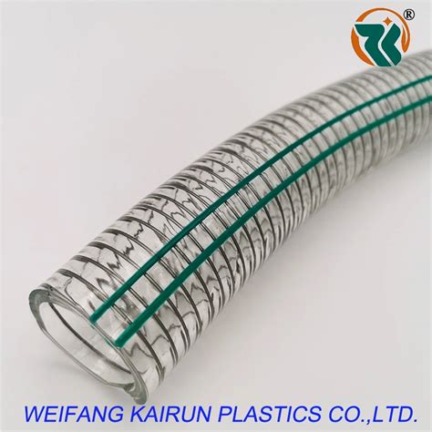 Food Grade PVC Spiral Steel Wire Drinking Water Hose China Steel Wire