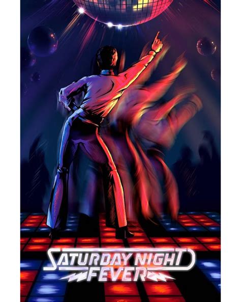 Poster - Saturday Night Fever - Limited Edition (Digigraphie)