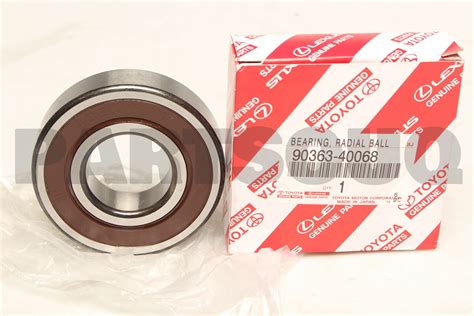 Genuine Toyota Bearing For Rear Axle Shaft Rh Lh