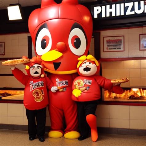 Pizza Hut Mascot