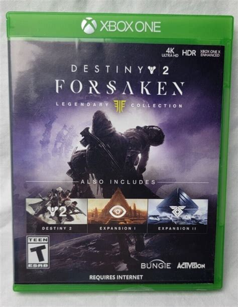 Destiny 2 Forsaken Legendary Collection Microsoft Xbox One Cd