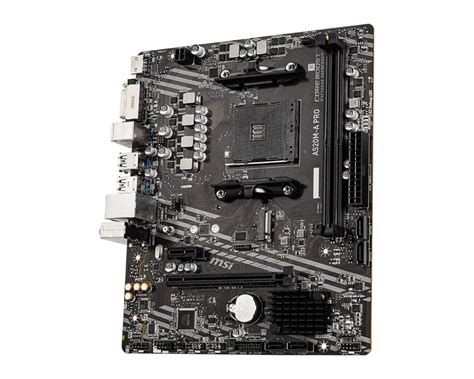 MSI A520M-A PRO - материнская плата MSI