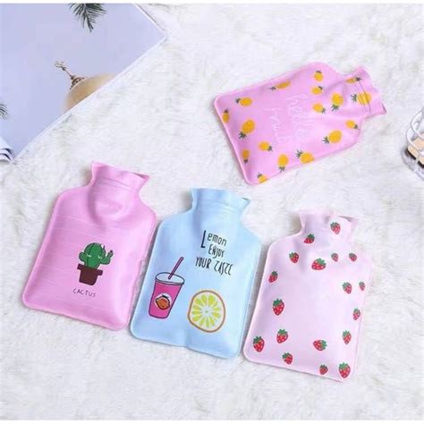 Mini Waterproof Hot Compress Bag Waterproof Explosion Proof Portable Hand Warm Water Bag Random