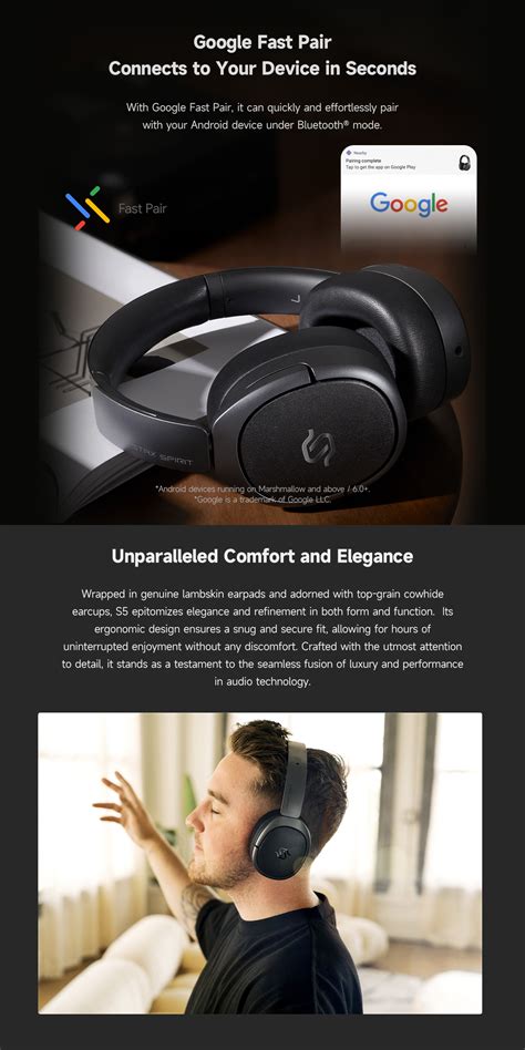 Edifier Stax Spirit S5 Wireless Planar Magnetic Headphones Snapdragon