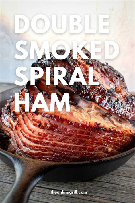 how long to smoke spiral ham