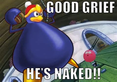 Good Grief He S Naked Know Your Meme
