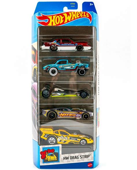 Набор машинок Hot Wheels из штук серия HW DRAGSTRIP Хот Вилс HTV