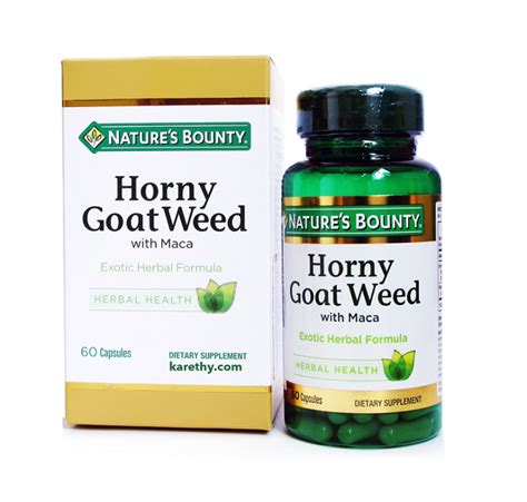 Viên Uống Tăng Cường Sinh Lý Nam Nature s Bounty Horny Goat Weed