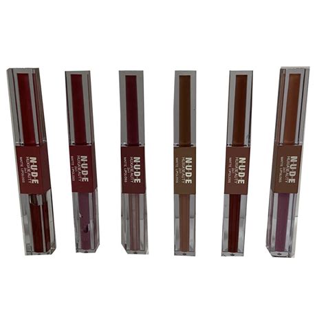 Labial dúo NUDE HUXIA BEAUTY 2 en 1 Kaomigt