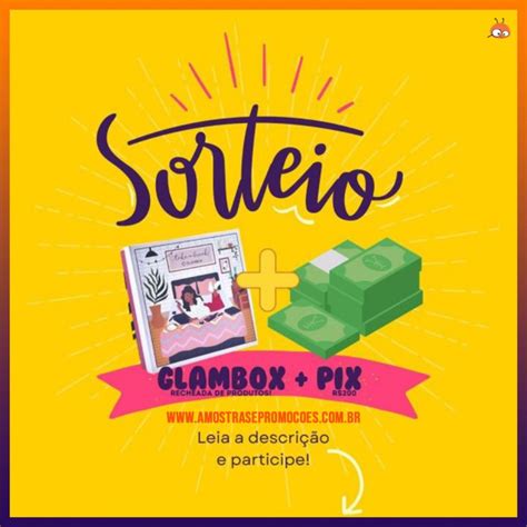 Sorteio Produtos De Beleza Pix De R200 Amostras E Promoções