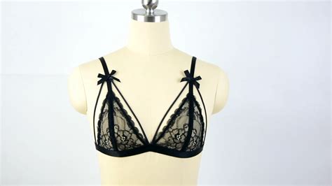 Mesh Heart Fabric Design Transparent Sexy Lingerie Bra And Brief Set Buy Lingerie Set Panties