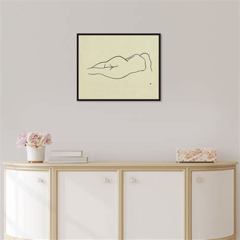 Oliver Gal Reclining Nude Woman On Canvas By Ananda Coomaraswamy Print Wayfair