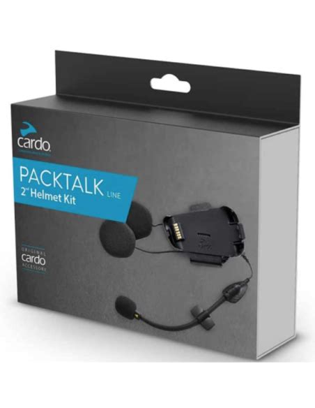 Cardo Packtalk Smartpack Kit Audio Complet