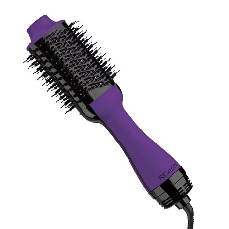 Revlon One Step Hair Dryer Volumizer Hot Air Brush Purple Walmart Walmart