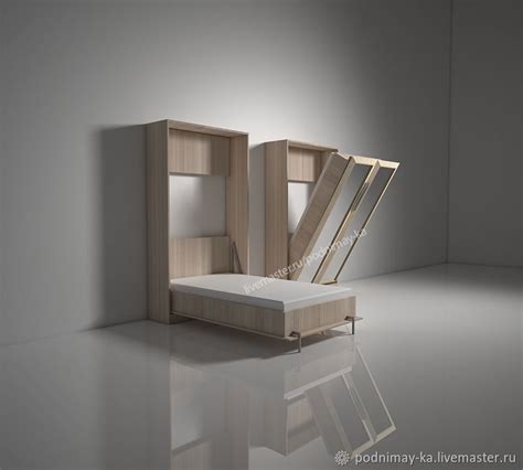 Детская откидная шкаф-кровать вертикального подъема 90*190 Модель К-1 в ...