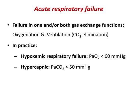 Icd 10 Code For Acute Hypoxemic Respiratory Failure 5