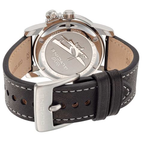 Часы Glycine Airman Worldtimer GL1021 Мужские Зелёные