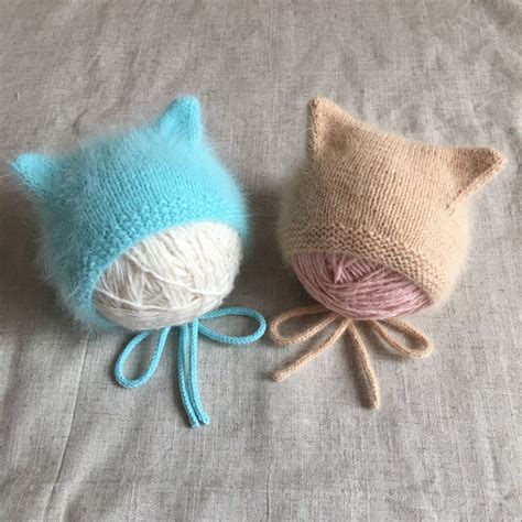 Чепчики Коточепчики Чепчики с ушками в интернет-магазине на Ярмарке ...