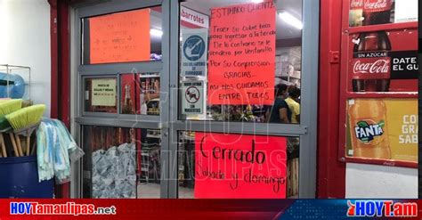 Hoy Tamaulipas Tamaulipas Comercios Anuncian El Cierre De Actividades