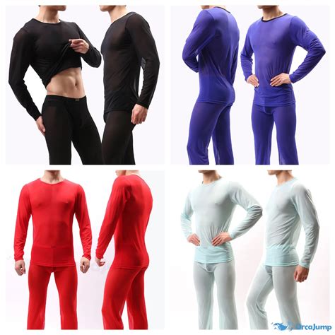 Orcajump Sheer And Sensual Long Sleeved Mesh Lingerie Set With Transparency Effect Orcajump