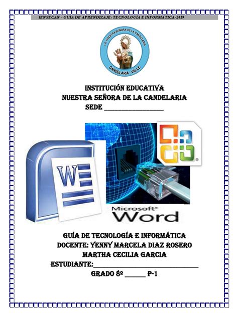 GUIA 8 2019 TECNOLOGÍA E INFORMÁTICA (2).pdf | PDF | Red mundial ...