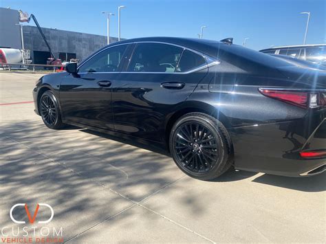 2022 Lexus Es350 With Powder Coated Gloss Black Factory Wheels 2022